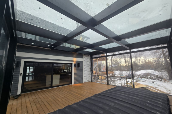 Glass box at Monterial - Canada